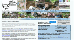 Desktop Screenshot of neptuneswatergardens.com